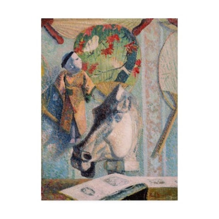 Gauguin 'Still Life With Horses Head' Canvas Art,18x24